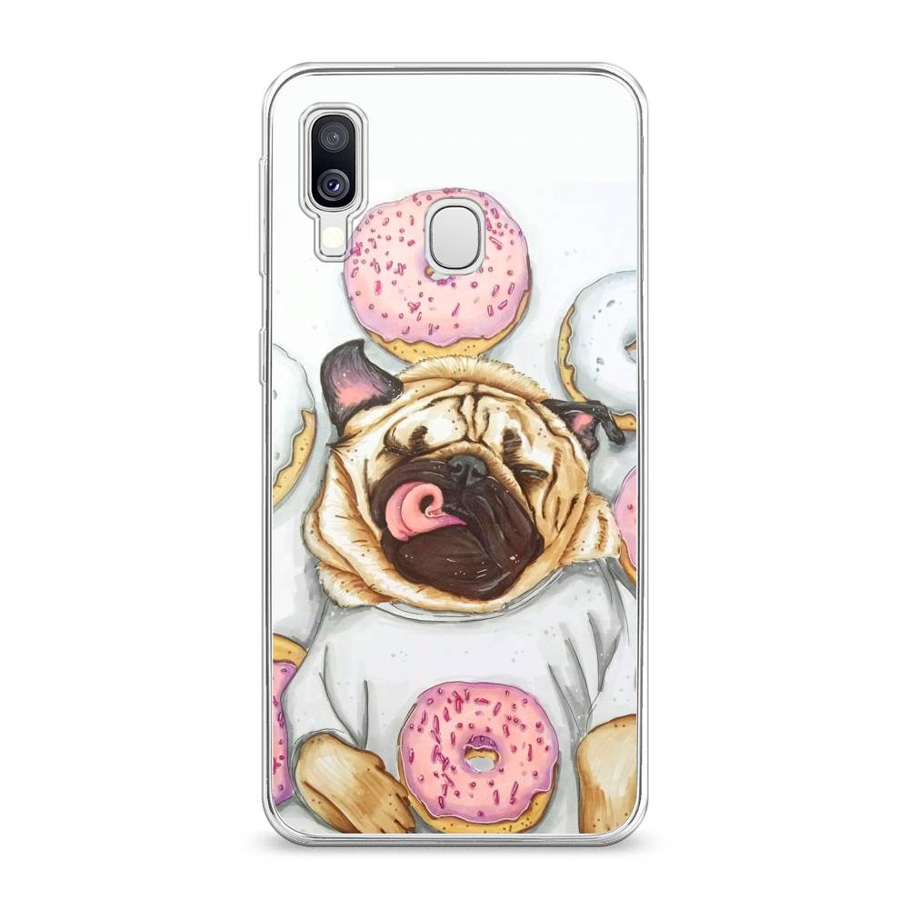Чехол на Samsung Galaxy A40 "Счастливый мопс", Розовый;бежевый;коричневый, 28050-1
Чехол на Samsung Galaxy A40 "Счастливый мопс", Розовый;бежевый;коричневый, 28050-1