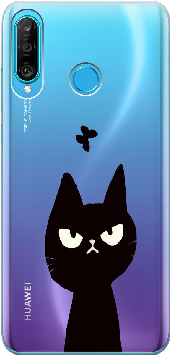 Чехол на Honor 20 Lite/20s/Huawei P30 Lite "Disgruntled Cat" прозрачный, Прозрачный;черный, 5256
Чехол на Honor 20 Lite/20s/Huawei P30 Lite "Disgruntled Cat" прозрачный, Прозрачный;черный, 5256