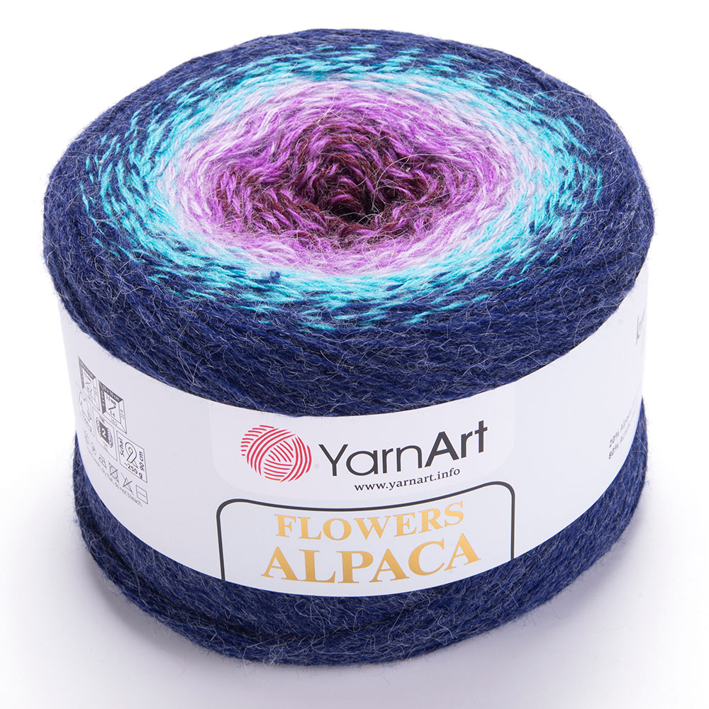Пряжа YarnArt 'Flowers Alpaca' 250г, 940м, 20% альпака, 80% акрил, 433, 2 мотка, Разноцветный
Пряжа YarnArt 'Flowers Alpaca' 250г, 940м, 20% альпака, 80% акрил, 433, 2 мотка, Разноцветный