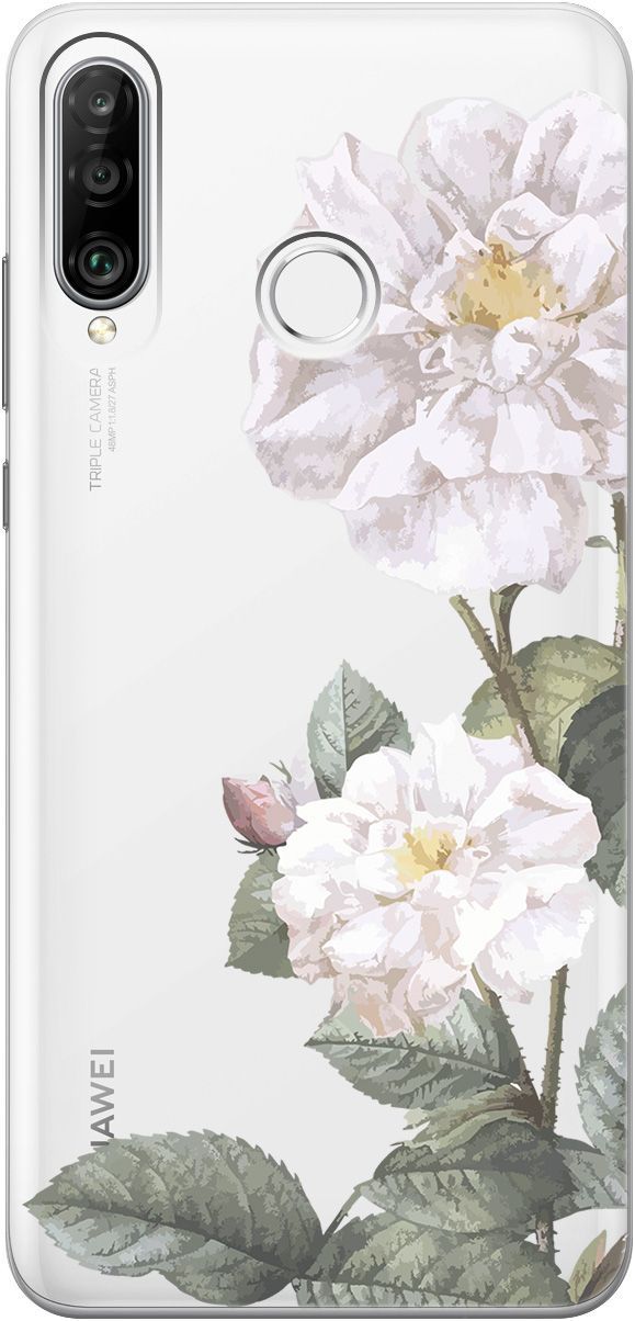 Чехол на Honor 20 Lite/20s/Huawei P30 Lite "White Rose" прозрачный, Прозрачный;черный, 5256
Чехол на Honor 20 Lite/20s/Huawei P30 Lite "White Rose" прозрачный, Прозрачный;черный, 5256