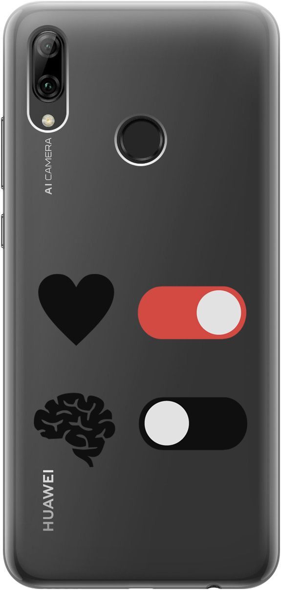 Чехол на Honor 10 Lite/Huawei P Smart (2019) "Brain Off" прозрачный, Прозрачный;белый, 5242
Чехол на Honor 10 Lite/Huawei P Smart (2019) "Brain Off" прозрачный, Прозрачный;белый, 5242