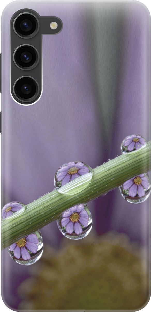 Чехол на Samsung Galaxy S23+ "Сиреневые цветы в каплях", Зеленый;фиолетовый, 158381
Чехол на Samsung Galaxy S23+ "Сиреневые цветы в каплях", Зеленый;фиолетовый, 158381