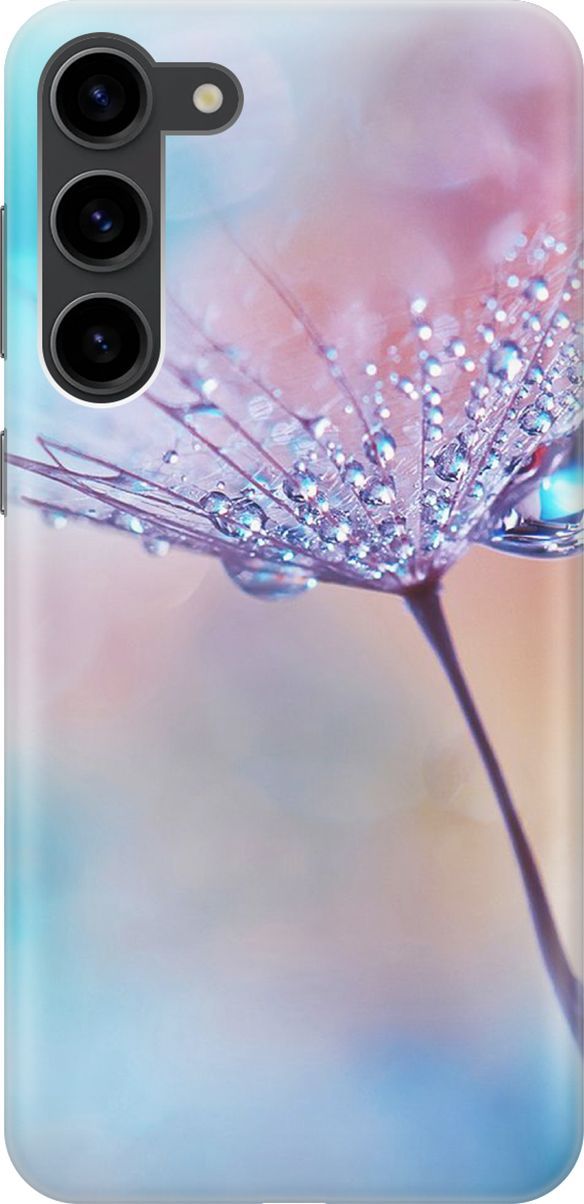 Чехол на Samsung Galaxy S23+ с эффектом блеска "Капелька на одуванчике", Голубой;розовый, 158378
Чехол на Samsung Galaxy S23+ с эффектом блеска "Капелька на одуванчике", Голубой;розовый, 158378