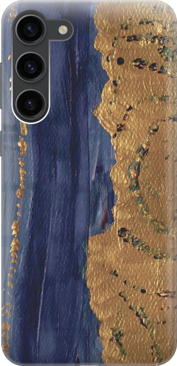 Чехол на Samsung Galaxy S23+ с принтом "Золотая краска на синем", Золотистый;синий, 158376
Чехол на Samsung Galaxy S23+ с принтом "Золотая краска на синем", Золотистый;синий, 158376