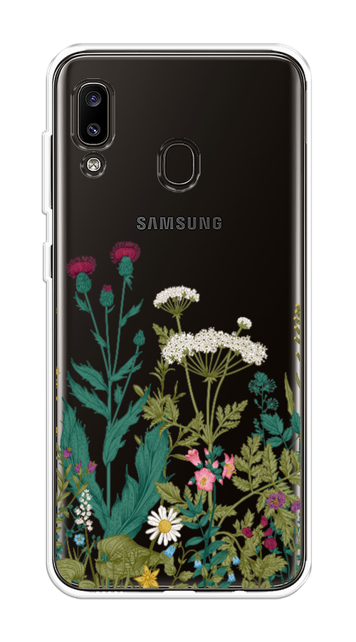Чехол на Samsung Galaxy A20 "Дикие полевые цветы", Зеленый;розовый;белый, 27650-2
Чехол на Samsung Galaxy A20 "Дикие полевые цветы", Зеленый;розовый;белый, 27650-2