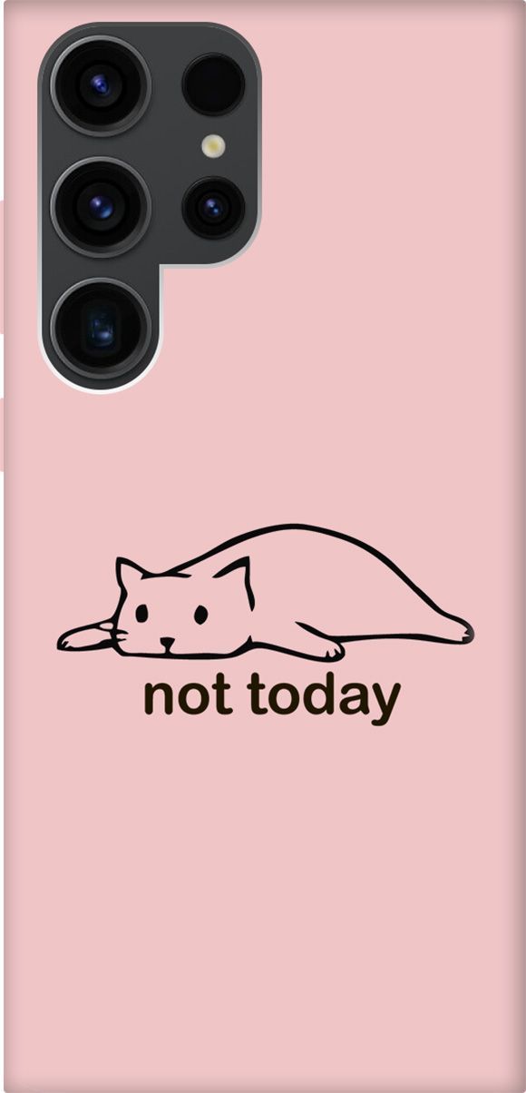 Чехол на Samsung Galaxy S23 Ultra с принтом "Not Today" розовый, Розовый;черный, 158369
Чехол на Samsung Galaxy S23 Ultra с принтом "Not Today" розовый, Розовый;черный, 158369