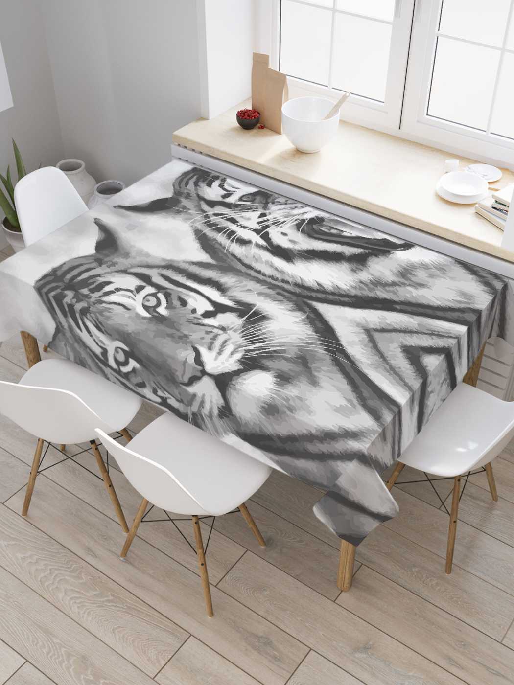 Скатерть прямоугольная JoyArty "Разница характеров" из сатена, 180x145 см, Оранжевый, Разница характеров 
Скатерть прямоугольная JoyArty "Разница характеров" из сатена, 180x145 см, Оранжевый, Разница характеров