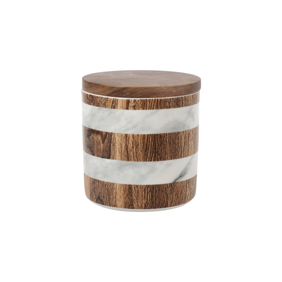 Банка для сыпучих продуктов Home & Style Wood & Marble 700 мл, Белый;коричневый;серый, Анна Лафарг-Емкости неполимерные1-2
Банка для сыпучих продуктов Home & Style Wood & Marble 700 мл, Белый;коричневый;серый, Анна Лафарг-Емкости неполимерные1-2