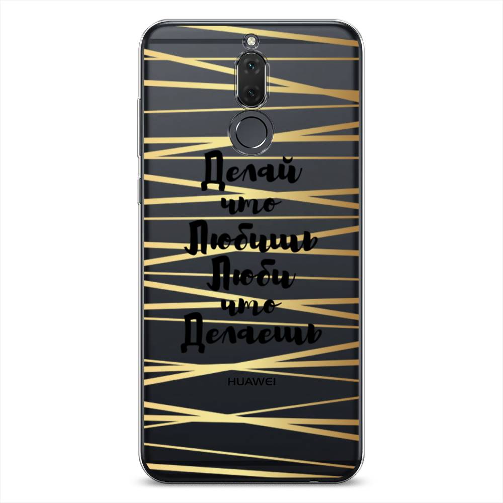 Чехол Awog на Huawei Nova 2i/Mate 10 Lite "Делай что любишь", Золотистый;черный, 6120550-7
Чехол Awog на Huawei Nova 2i/Mate 10 Lite "Делай что любишь", Золотистый;черный, 6120550-7
