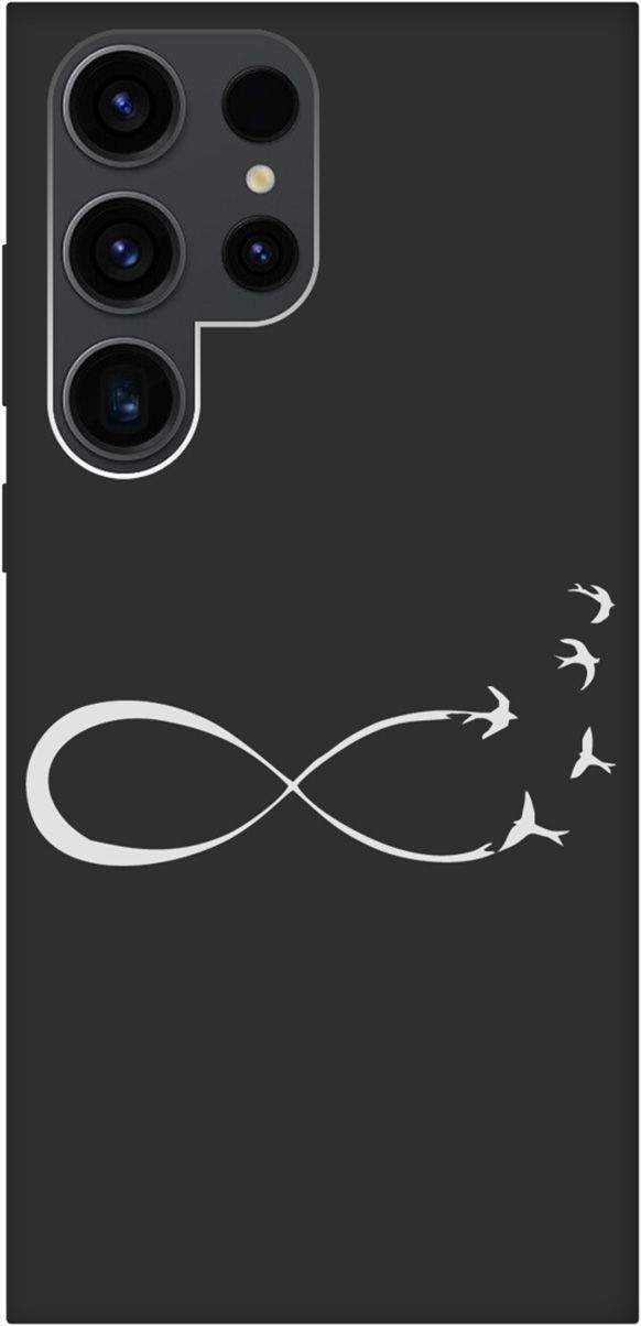 Чехол на Samsung Galaxy S23 Ultra с 3D принтом "Infinity W" черный, Черный;серебристый, 158349
Чехол на Samsung Galaxy S23 Ultra с 3D принтом "Infinity W" черный, Черный;серебристый, 158349