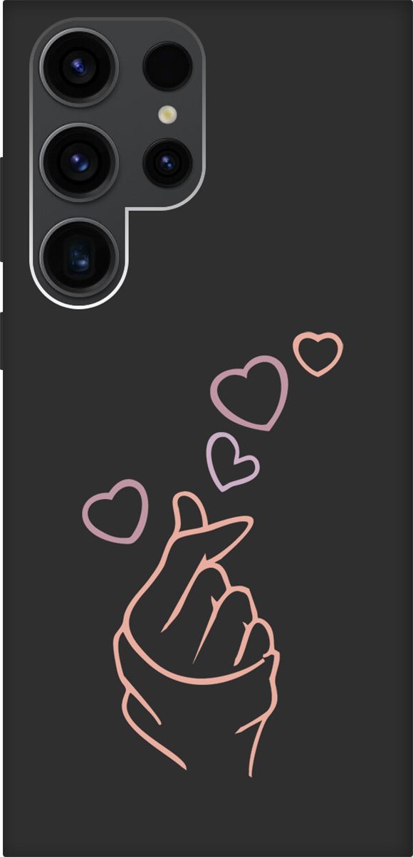 Чехол на Samsung Galaxy S23 Ultra с 3D принтом "K-Heart" черный, Черный;розовый, 158348
Чехол на Samsung Galaxy S23 Ultra с 3D принтом "K-Heart" черный, Черный;розовый, 158348
