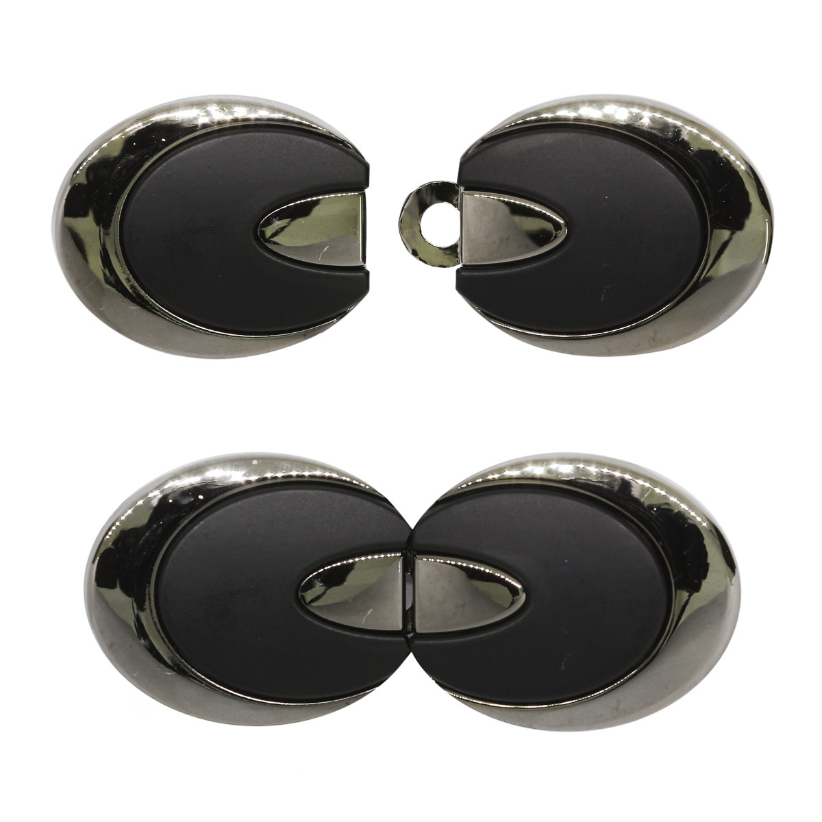 фото Mt 1822 крючок 4,4*1,8см (black/p), 4 шт айрис