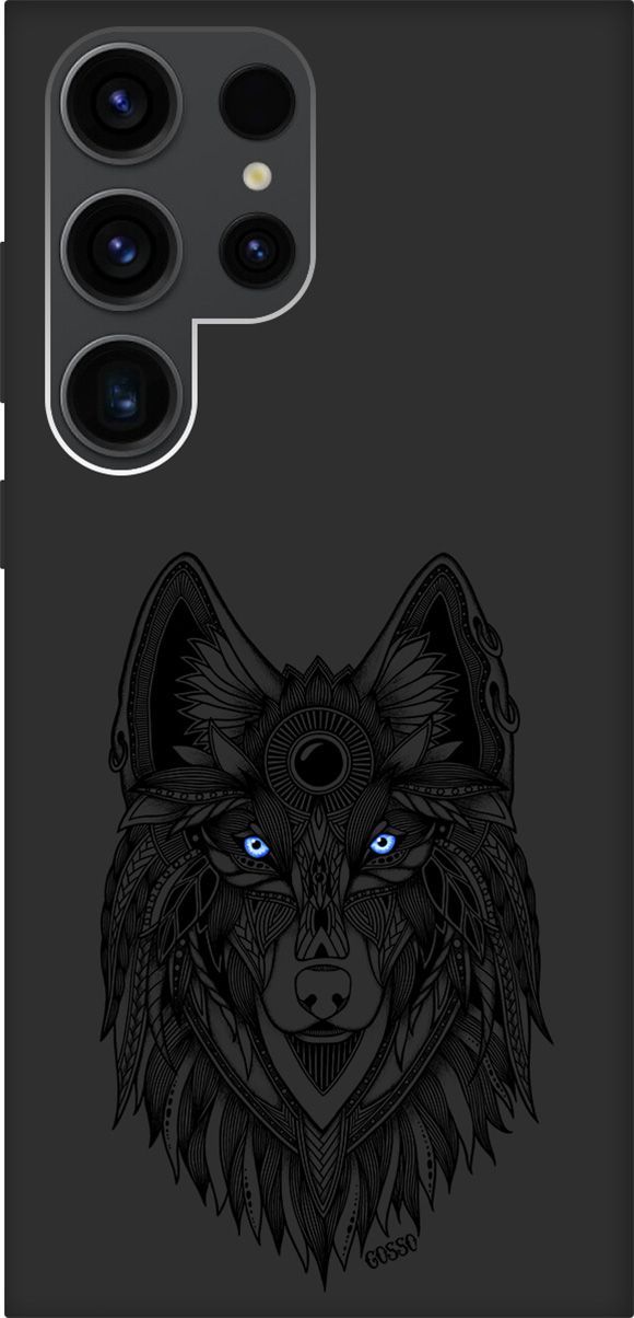 Чехол на Samsung Galaxy S23 Ultra с 3D принтом "Grand Wolf" черный, Черный;голубой, 158348
Чехол на Samsung Galaxy S23 Ultra с 3D принтом "Grand Wolf" черный, Черный;голубой, 158348