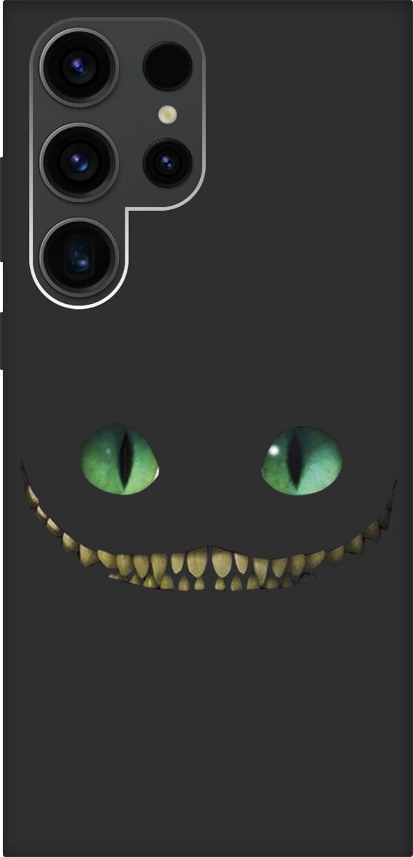 Чехол на Samsung Galaxy S23 Ultra с 3D принтом "Cheshire Cat" черный, Черный;зеленый, 158348
Чехол на Samsung Galaxy S23 Ultra с 3D принтом "Cheshire Cat" черный, Черный;зеленый, 158348