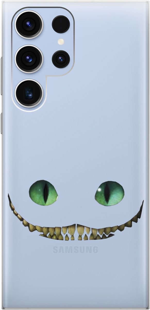 Чехол на Samsung Galaxy S23 Ultra "Cheshire Cat" прозрачный, Прозрачный;белый, 158347
Чехол на Samsung Galaxy S23 Ultra "Cheshire Cat" прозрачный, Прозрачный;белый, 158347