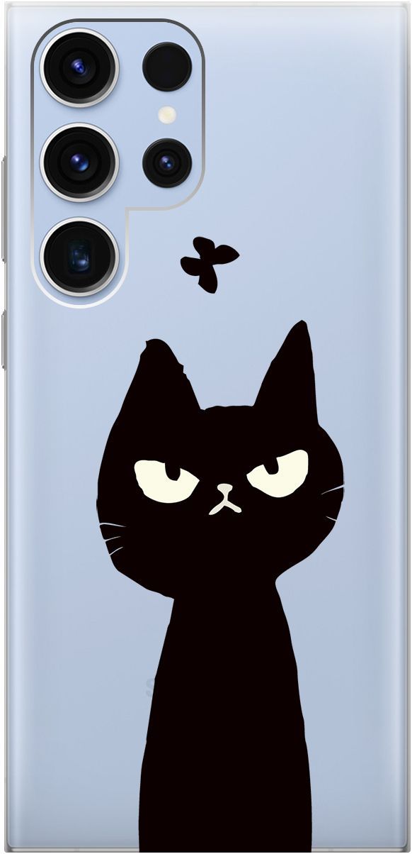 Чехол на Samsung Galaxy S23 Ultra "Disgruntled Cat" прозрачный, Прозрачный;черный, 158346
Чехол на Samsung Galaxy S23 Ultra "Disgruntled Cat" прозрачный, Прозрачный;черный, 158346