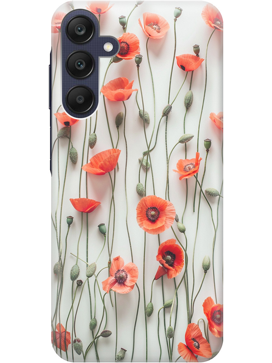 Силиконовый чехол на Samsung Galaxy A25 с рисунком "Маки на белой стене", Белый;красный, 20012164
Силиконовый чехол на Samsung Galaxy A25 с рисунком "Маки на белой стене", Белый;красный, 20012164