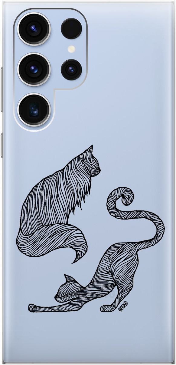 Чехол на Samsung Galaxy S23 Ultra с 3D принтом "Lazy Cats" прозрачный, Прозрачный;серый, 158345
Чехол на Samsung Galaxy S23 Ultra с 3D принтом "Lazy Cats" прозрачный, Прозрачный;серый, 158345
