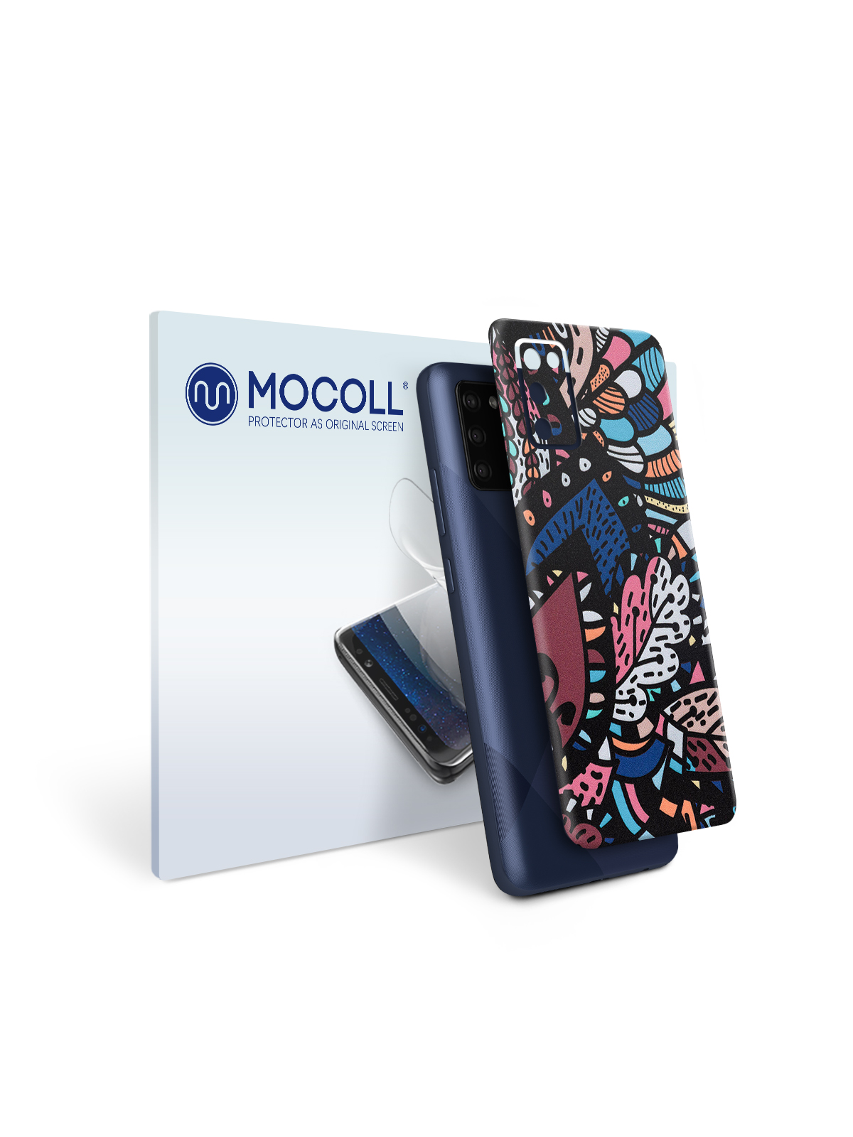 Пленка защитная MOCOLL для задней панели Samsung Galaxy A02S Богемный узор Пальметта
Пленка защитная MOCOLL для задней панели Samsung Galaxy A02S Богемный узор Пальметта