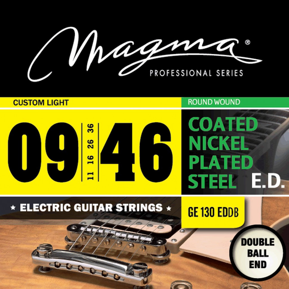 Комплект струн для электрогитары Double Ball End 9-46 Magma Strings GE130EDDB, GE130EDDB
Комплект струн для электрогитары Double Ball End 9-46 Magma Strings GE130EDDB, GE130EDDB