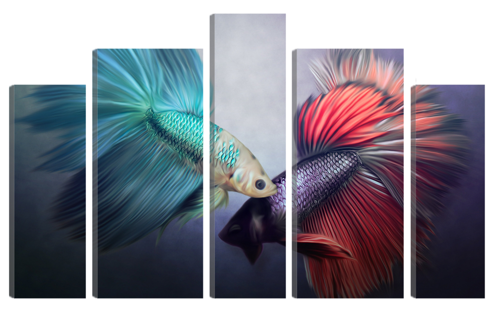 Большая модульная картина Рыбы. В спальню, гостиную, зал. PR-1584 (161x90см)
Большая модульная картина Рыбы. В спальню, гостиную, зал. PR-1584 (161x90см)