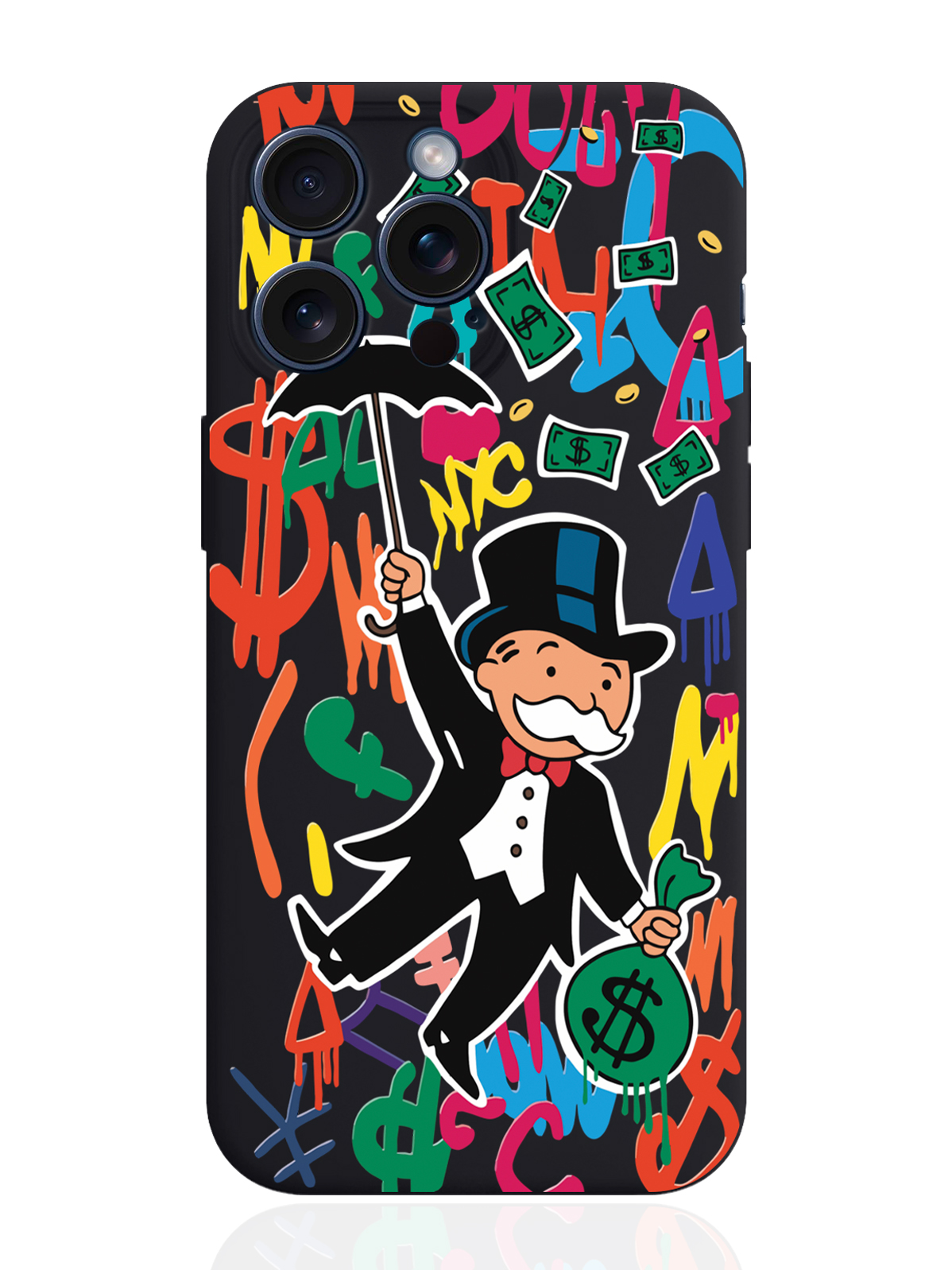 Чехол для смартфона iPhone 15 Pro Max Rich uncle PennyBags силиконовый черный, Оранжевый;черный
Чехол для смартфона iPhone 15 Pro Max Rich uncle PennyBags силиконовый черный, Оранжевый;черный