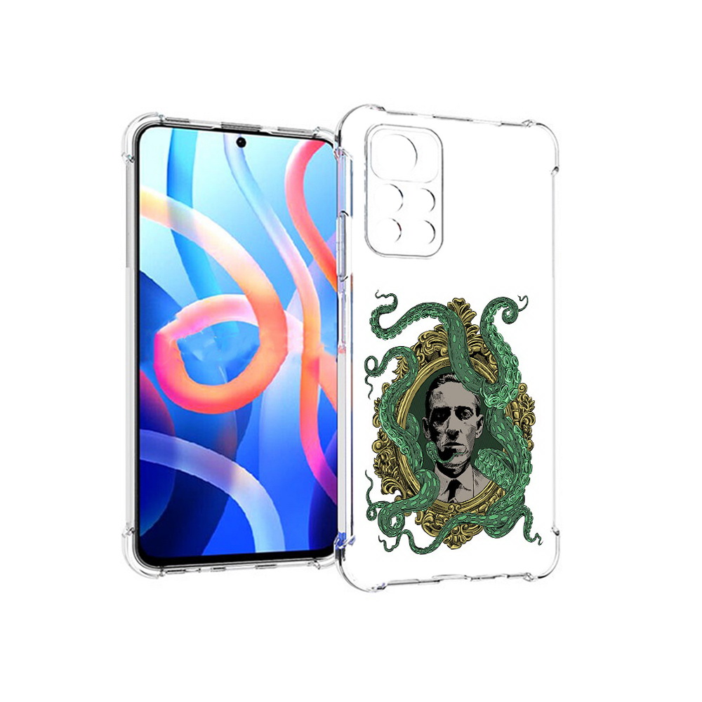 Чехол MyPads Tocco для Xiaomi Poco M4 Pro 5G портрет с кракеном (PT200061.301.552), Прозрачный, Tocco 
Чехол MyPads Tocco для Xiaomi Poco M4 Pro 5G портрет с кракеном (PT200061.301.552), Прозрачный, Tocco