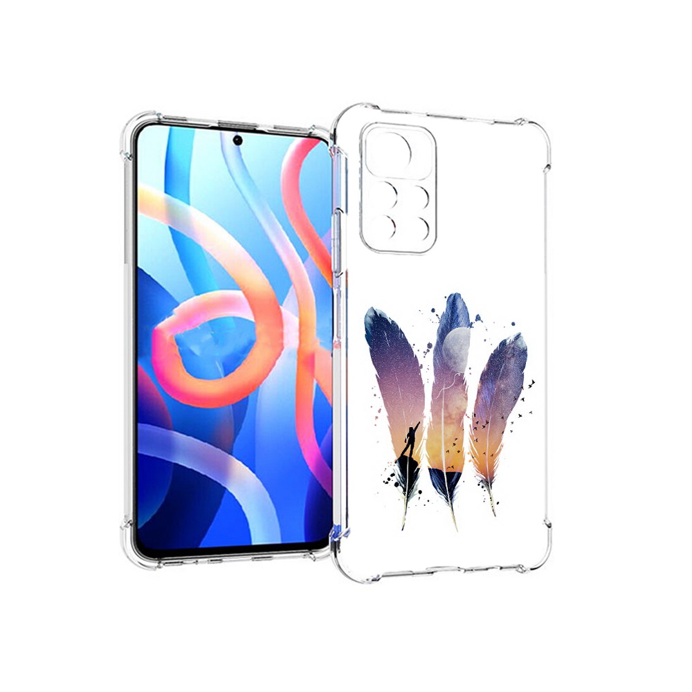 Чехол MyPads Tocco для Xiaomi Poco M4 Pro 5G небесные перья (PT200061.301.519), Прозрачный, Tocco
Чехол MyPads Tocco для Xiaomi Poco M4 Pro 5G небесные перья (PT200061.301.519), Прозрачный, Tocco