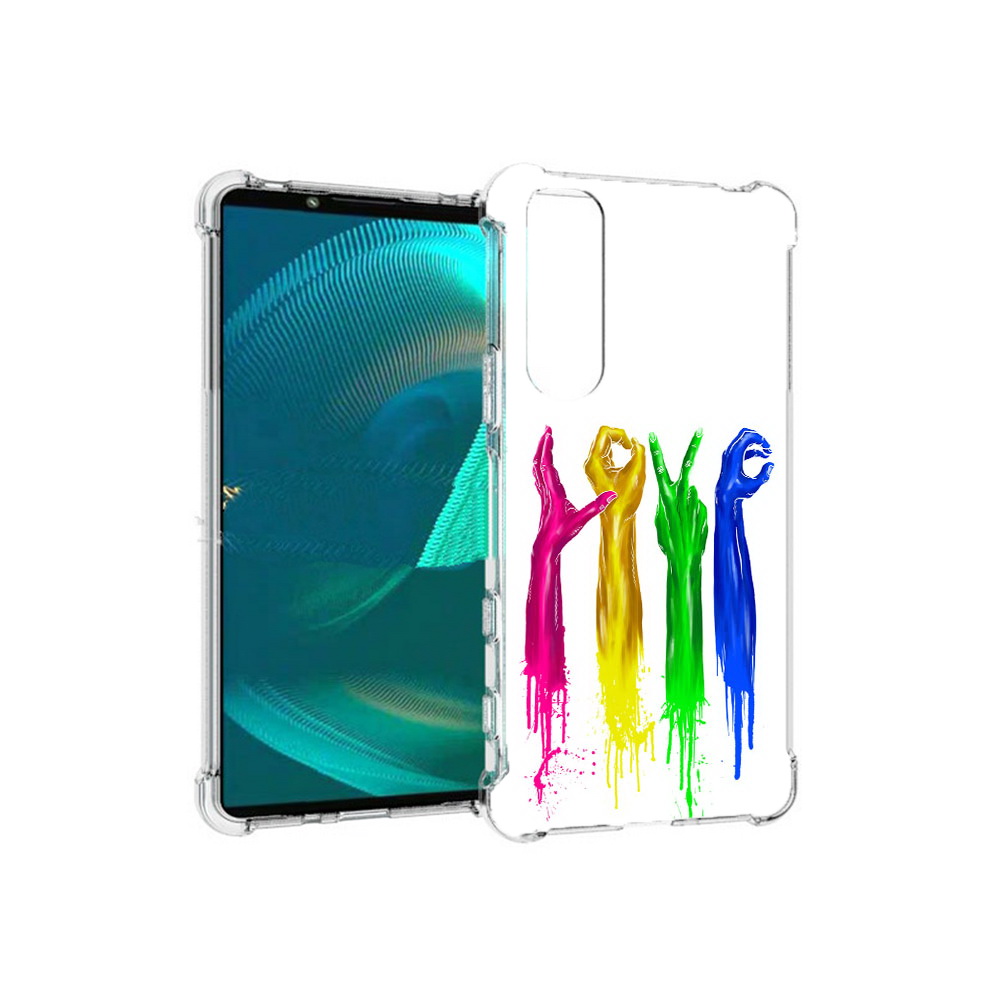Чехол MyPads Tocco для Sony Xperia 5 III яркие руки love (PT172137.231.707), Прозрачный, Tocco
Чехол MyPads Tocco для Sony Xperia 5 III яркие руки love (PT172137.231.707), Прозрачный, Tocco
