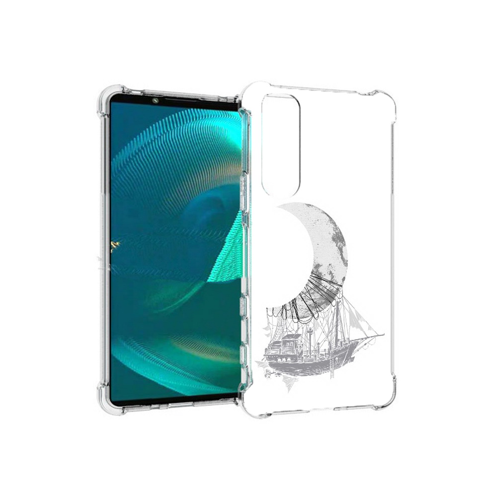 Чехол MyPads Tocco для Sony Xperia 5 III черно белый корабль полумесяц (PT172137.231.684), Прозрачный, Tocco
Чехол MyPads Tocco для Sony Xperia 5 III черно белый корабль полумесяц (PT172137.231.684), Прозрачный, Tocco
