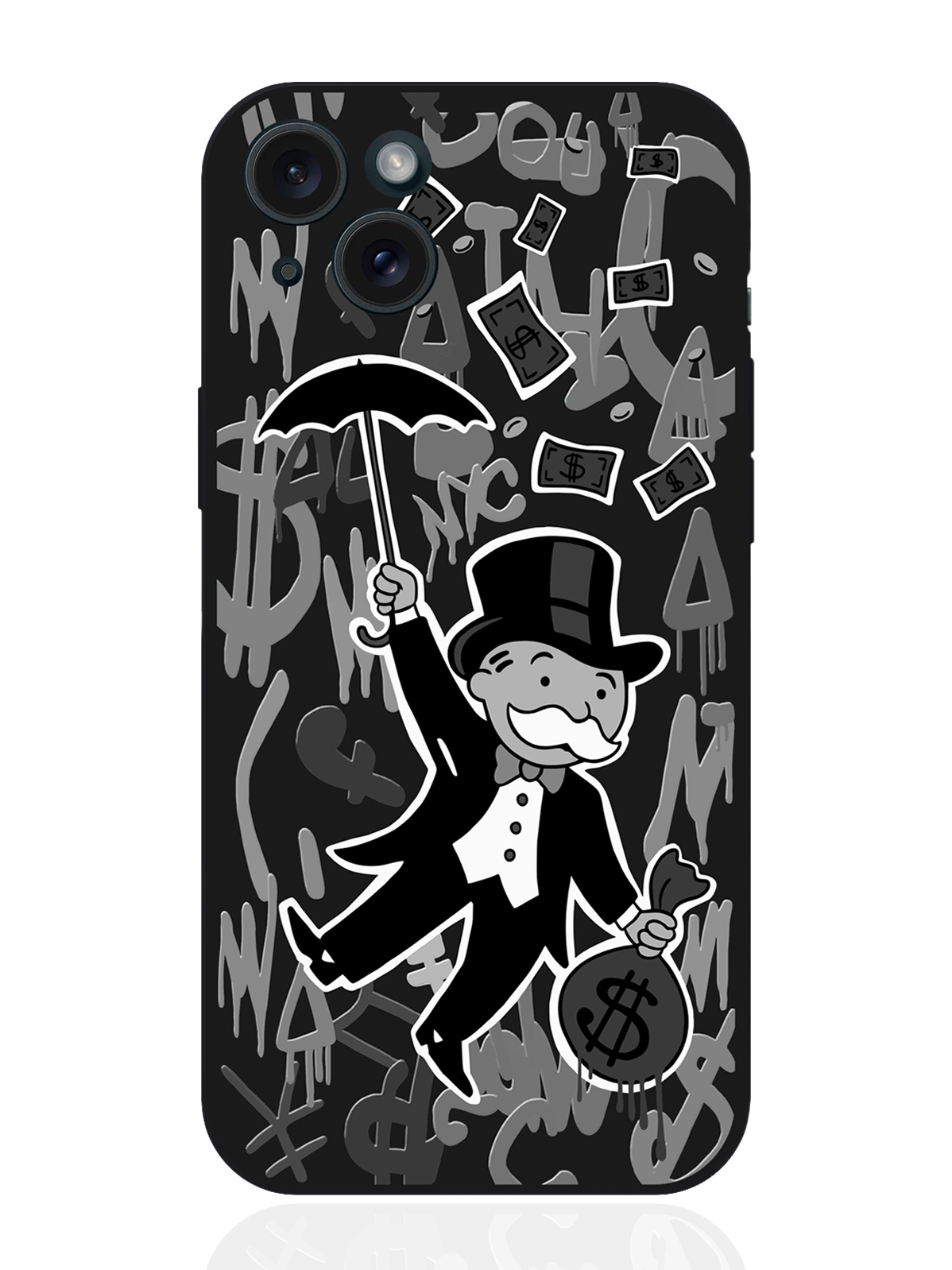 Чехол для смартфона iPhone 15 Plus Monopoly Black Edition/ Монополия силиконовый черный, Серый;черный
Чехол для смартфона iPhone 15 Plus Monopoly Black Edition/ Монополия силиконовый черный, Серый;черный