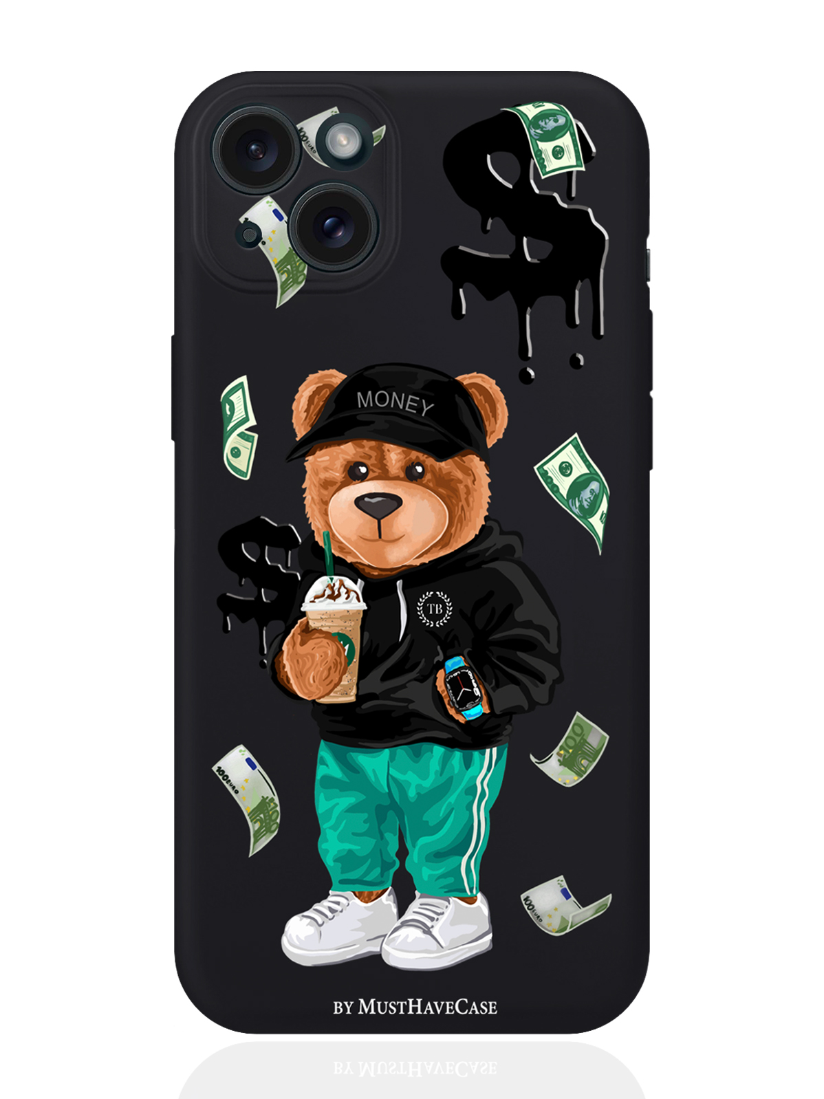 Чехол для смартфона iPhone 15 Plus Tony Bear/ Мишка Тони силиконовый черный, Черный;зеленый;коричневый
Чехол для смартфона iPhone 15 Plus Tony Bear/ Мишка Тони силиконовый черный, Черный;зеленый;коричневый