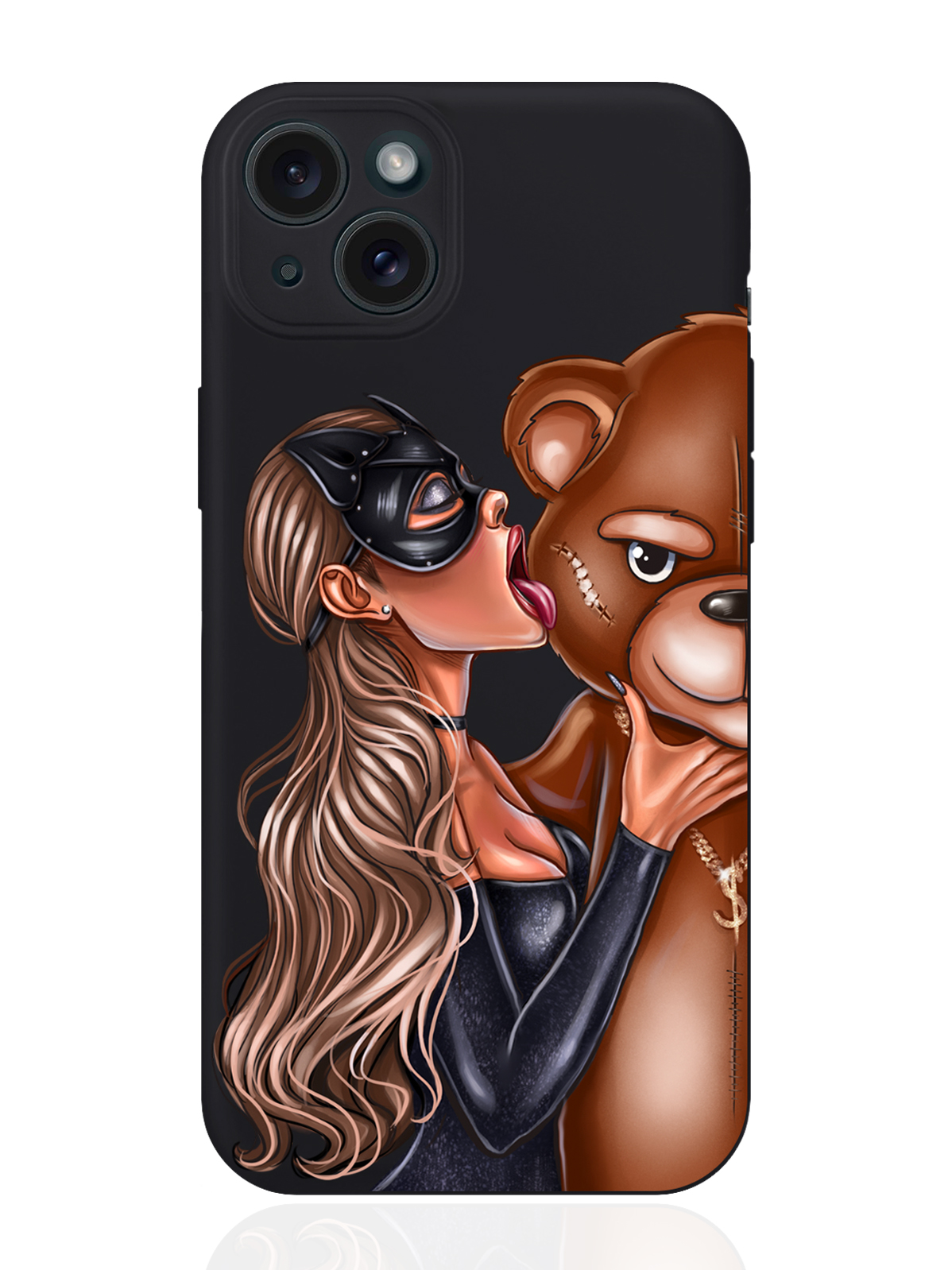 Чехол для смартфона iPhone 15 Plus Кошечка и мишка силиконовый черный, Черный;коричневый
Чехол для смартфона iPhone 15 Plus Кошечка и мишка силиконовый черный, Черный;коричневый