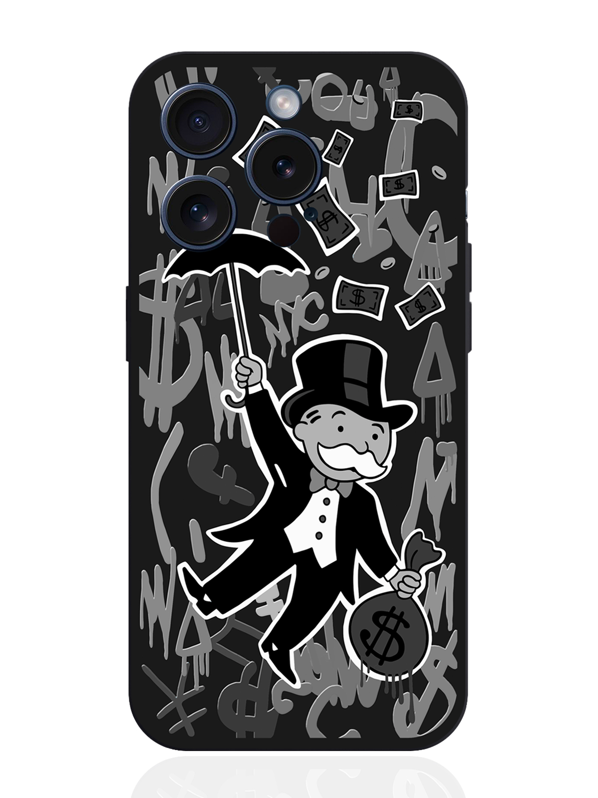 Чехол для смартфона iPhone 15 Pro Monopoly Black Edition/ Монополия силиконовый черный, Серый;черный
Чехол для смартфона iPhone 15 Pro Monopoly Black Edition/ Монополия силиконовый черный, Серый;черный