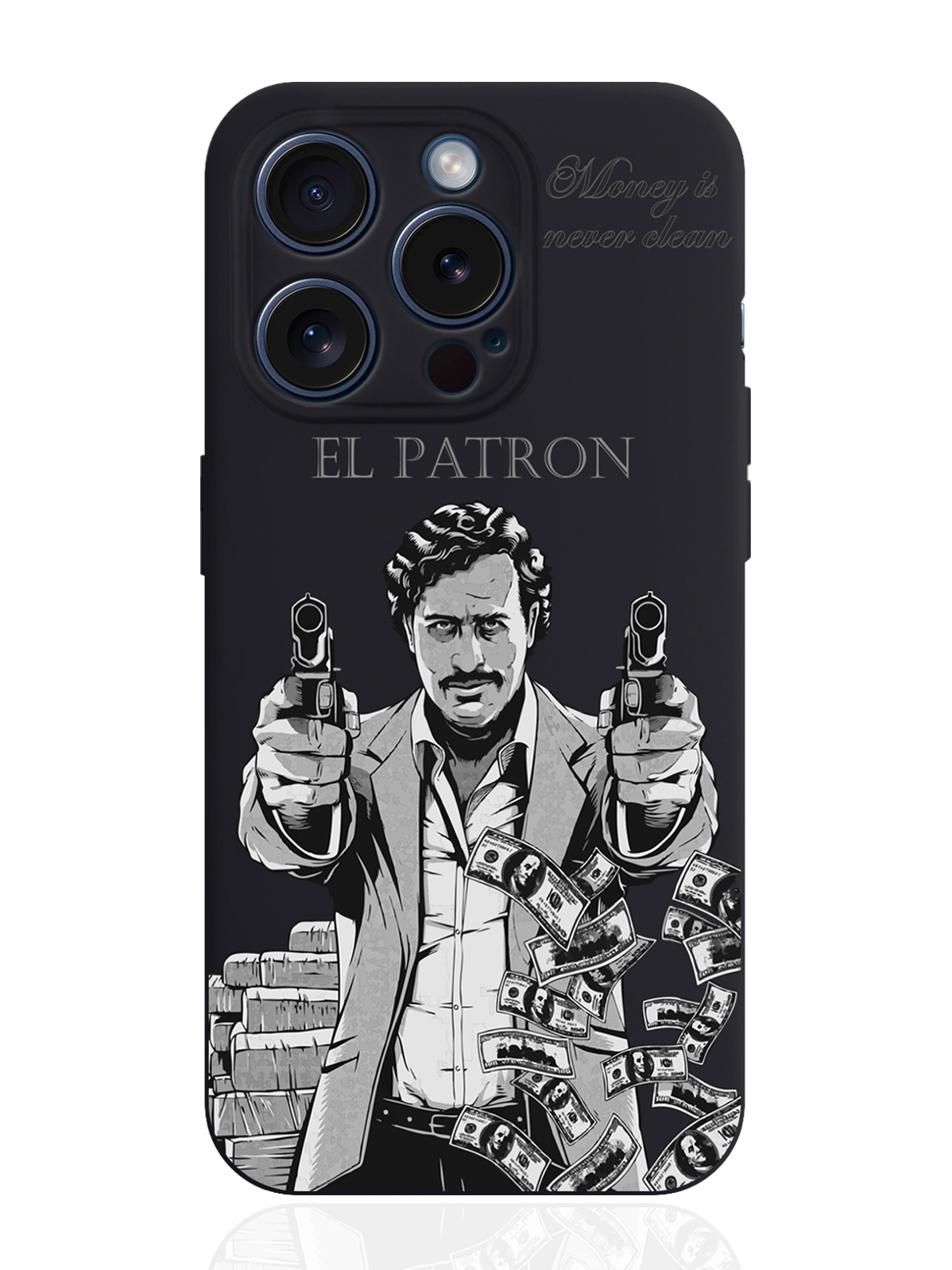 Чехол для смартфона iPhone 15 Pro El Patron Pablo Escobar силиконовый черный, Серый;черный
Чехол для смартфона iPhone 15 Pro El Patron Pablo Escobar силиконовый черный, Серый;черный