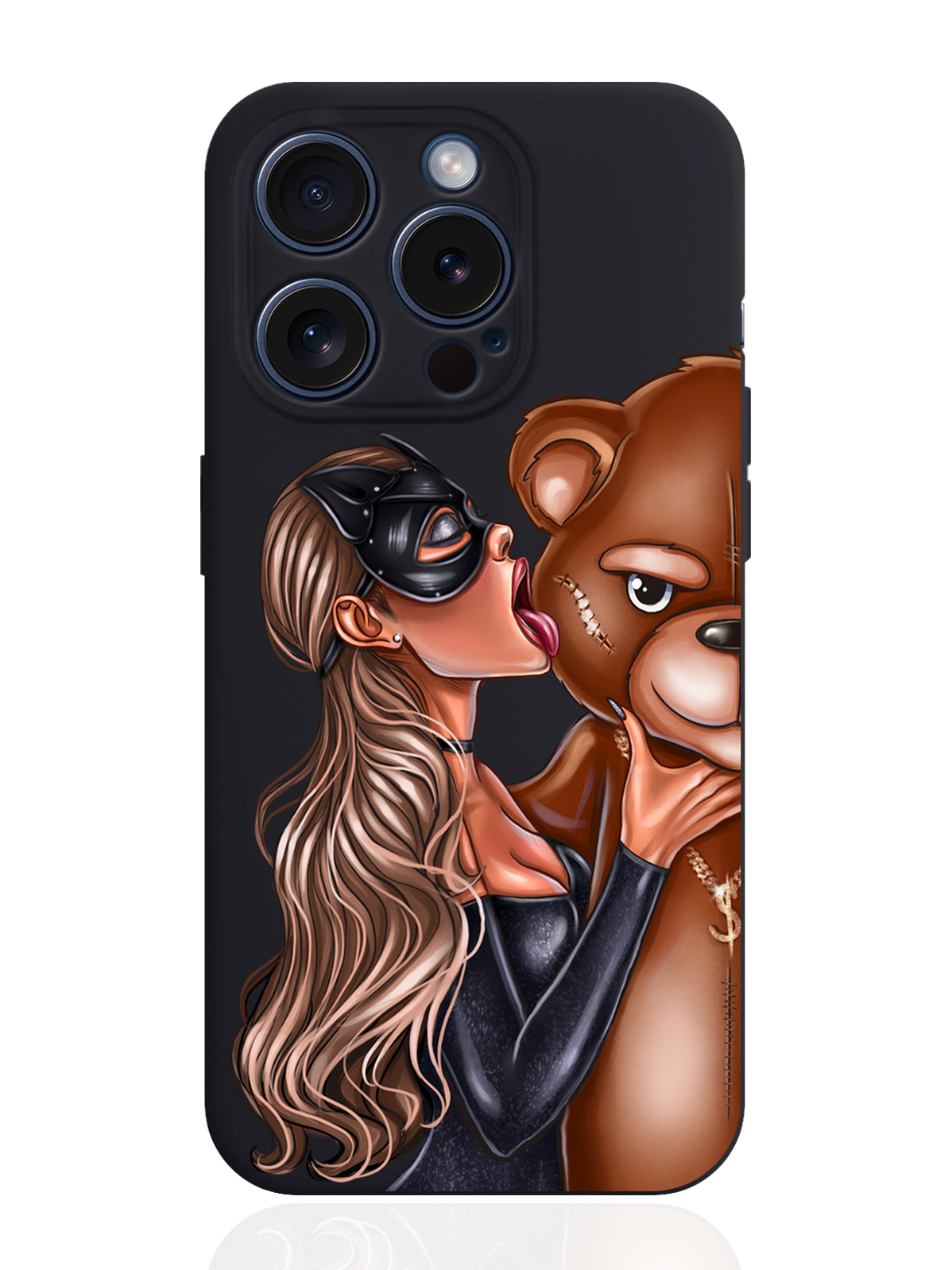 Чехол для смартфона iPhone 15 Pro Кошечка и мишка силиконовый черный, Черный;коричневый
Чехол для смартфона iPhone 15 Pro Кошечка и мишка силиконовый черный, Черный;коричневый