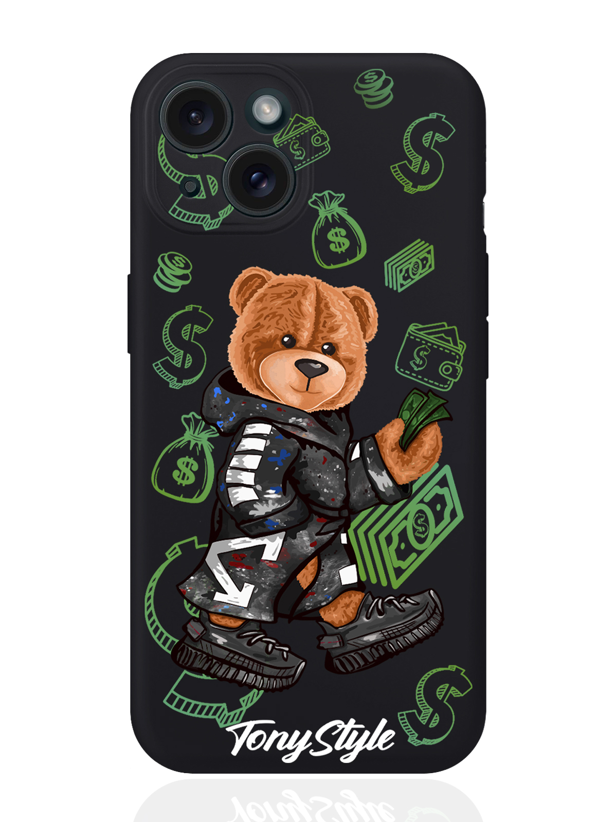 Чехол для смартфона iPhone 15 Tony Style Деньги силиконовый черный, Коричневый;черный;зеленый
Чехол для смартфона iPhone 15 Tony Style Деньги силиконовый черный, Коричневый;черный;зеленый
