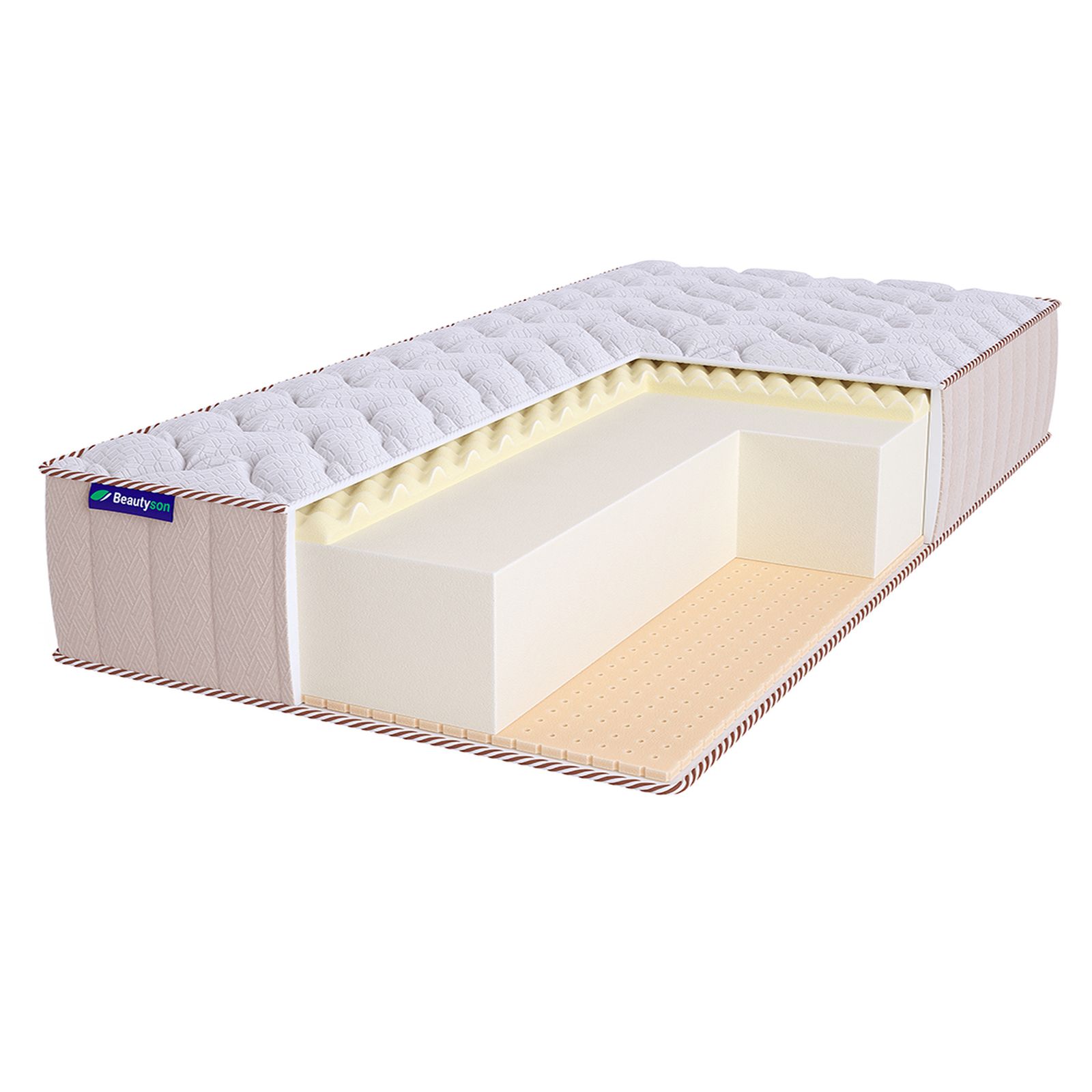 Матрас Beautyson Roll Foam 18 Massage Latex Lux, 110х170, 24 см, беспружинный, Белый, Roll Foam
Матрас Beautyson Roll Foam 18 Massage Latex Lux, 110х170, 24 см, беспружинный, Белый, Roll Foam