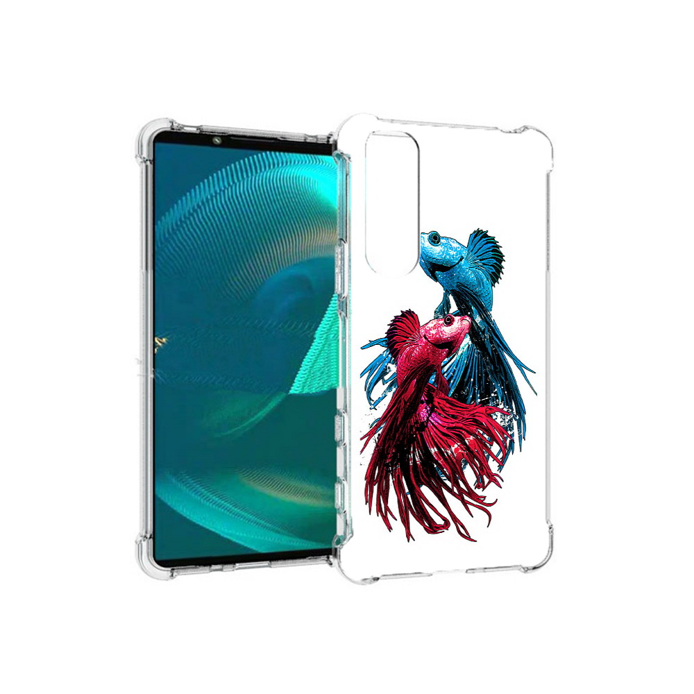 Чехол MyPads Tocco для Sony Xperia 5 III рыбы петушки (PT172137.231.592), Прозрачный, Tocco
Чехол MyPads Tocco для Sony Xperia 5 III рыбы петушки (PT172137.231.592), Прозрачный, Tocco