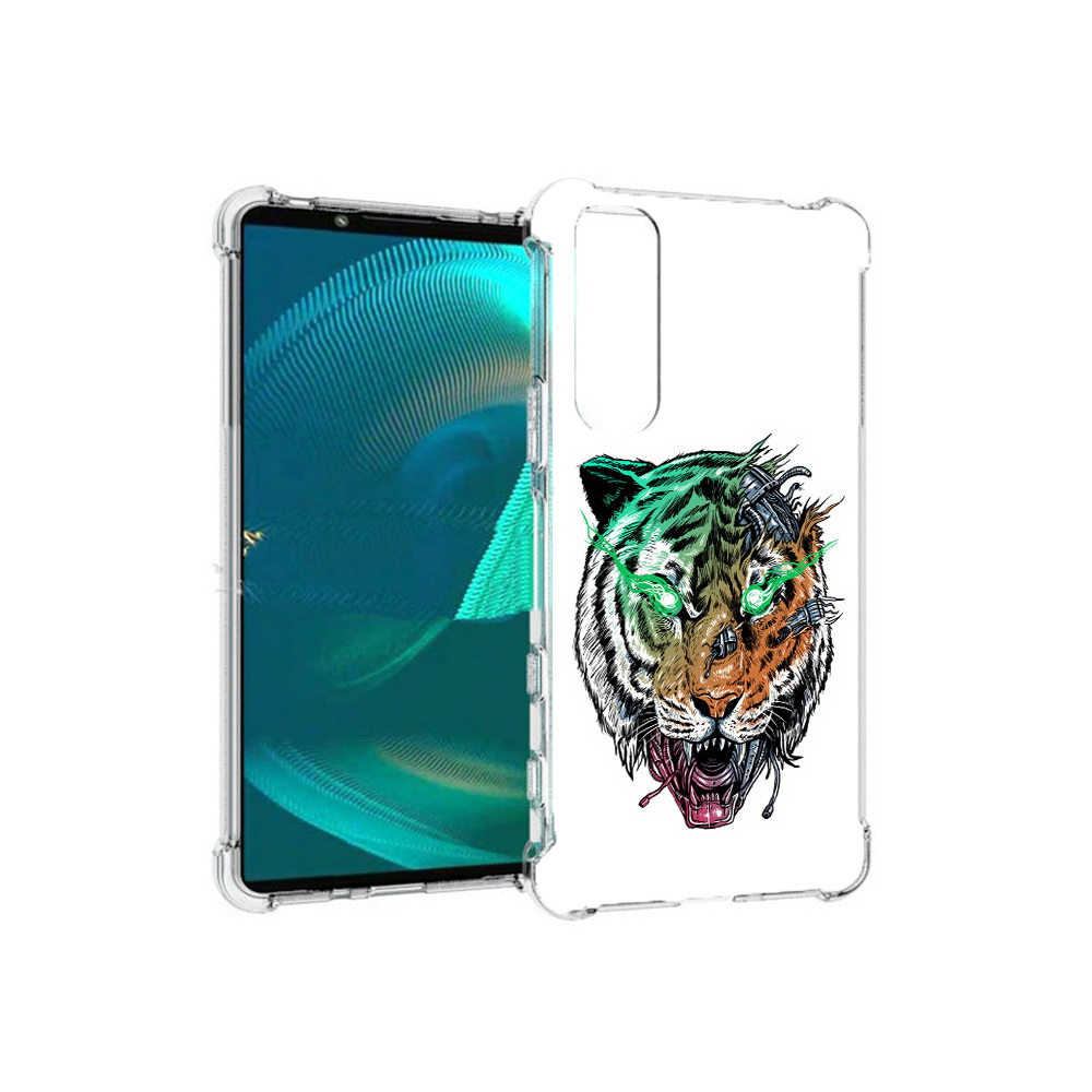 Чехол MyPads Tocco для Sony Xperia 5 III робо-тигр (PT172137.231.584), Прозрачный, Tocco
Чехол MyPads Tocco для Sony Xperia 5 III робо-тигр (PT172137.231.584), Прозрачный, Tocco