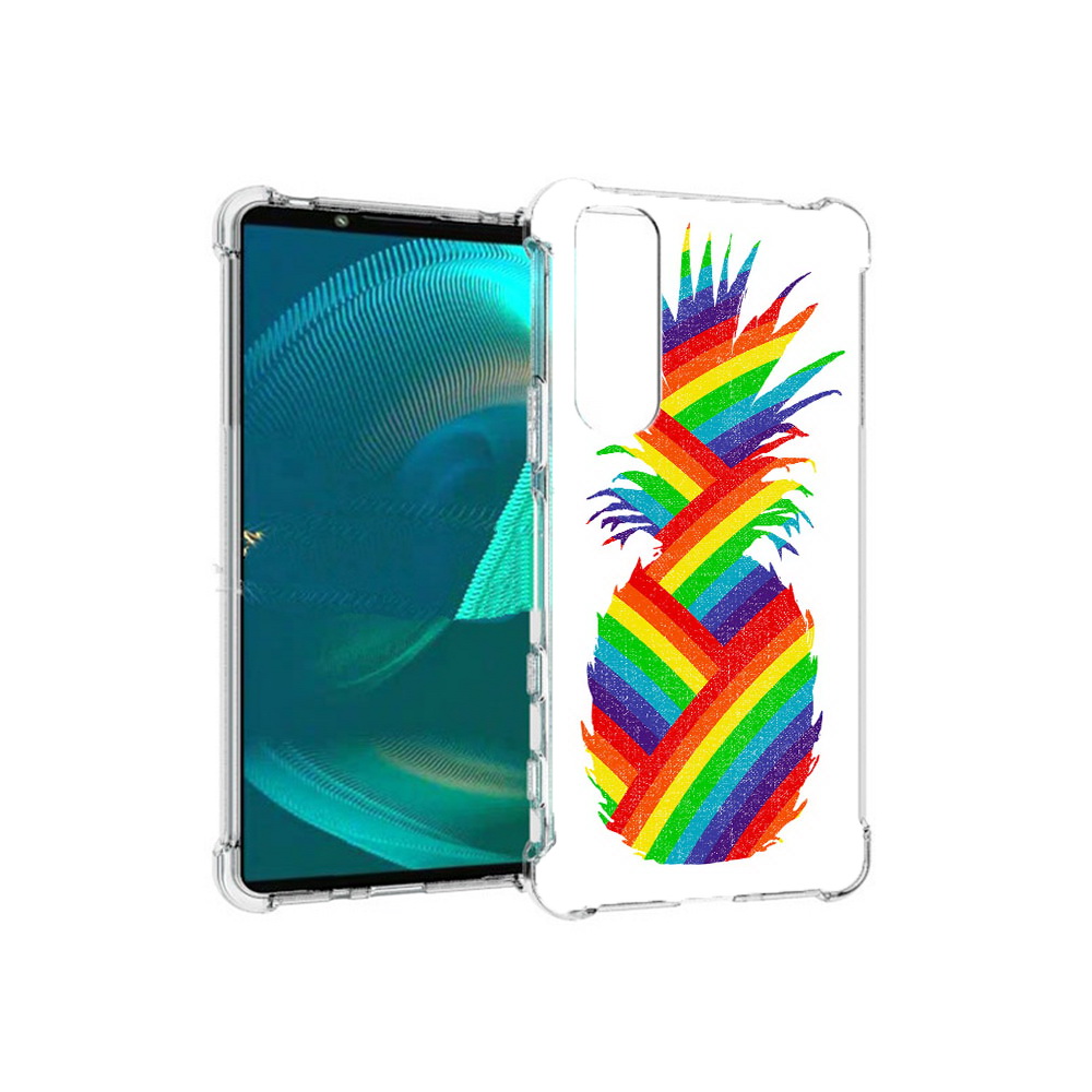 Чехол MyPads Tocco для Sony Xperia 5 III радужный ананас (PT172137.231.566), Прозрачный, Tocco
Чехол MyPads Tocco для Sony Xperia 5 III радужный ананас (PT172137.231.566), Прозрачный, Tocco