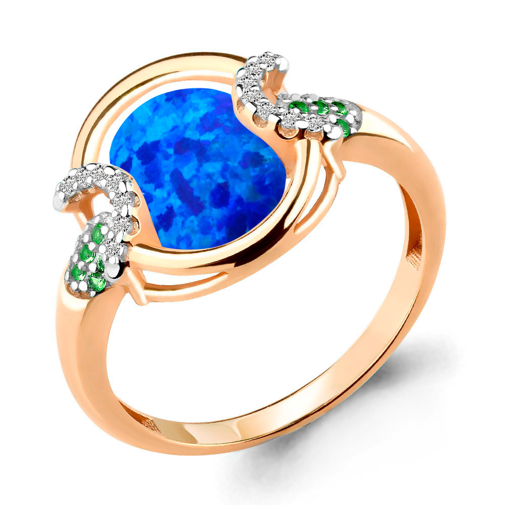 Кольцо из серебра с фианитом/изумрудом искусственным р. Aquamarine 6599195Г, 6599195Г_925_з
Кольцо из серебра с фианитом/изумрудом искусственным р. Aquamarine 6599195Г, 6599195Г_925_з