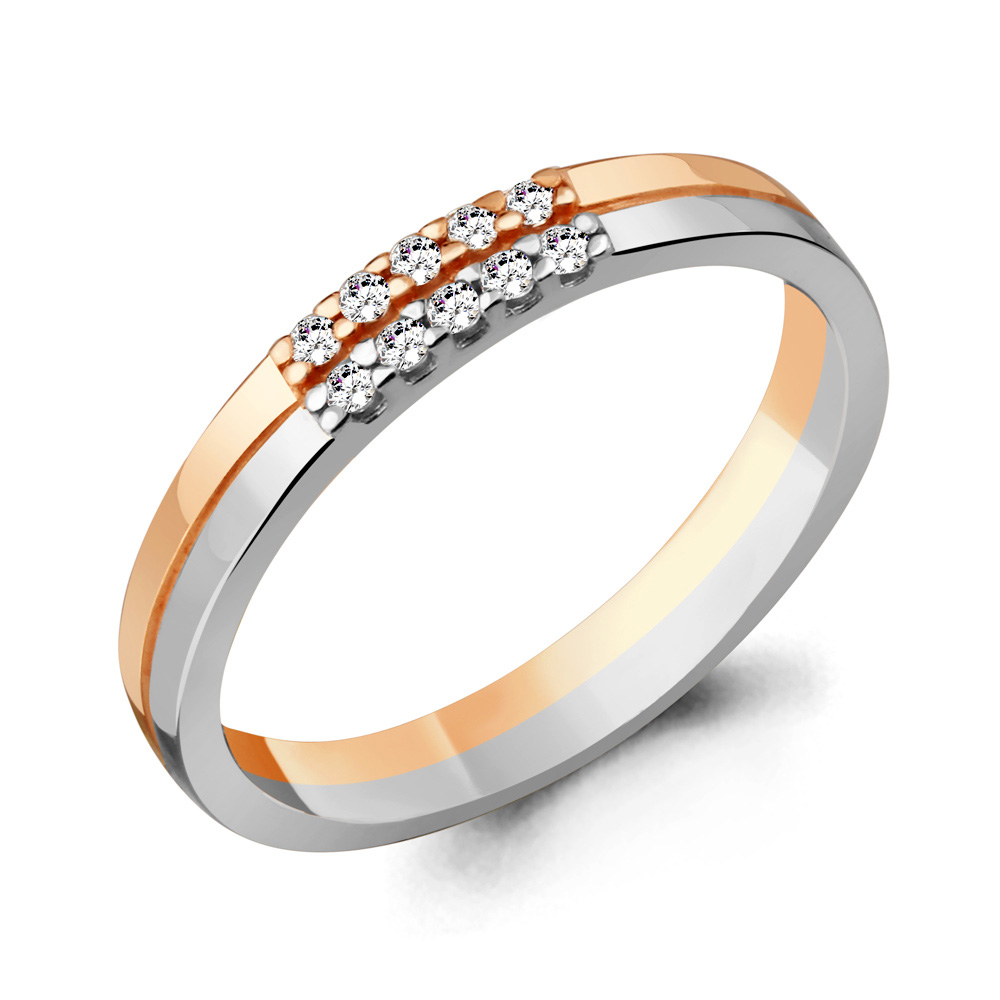 Кольцо обручальное из красного золота с фианитом р., Aquamarine 63501А, 63501А_585_кз
Кольцо обручальное из красного золота с фианитом р., Aquamarine 63501А, 63501А_585_кз