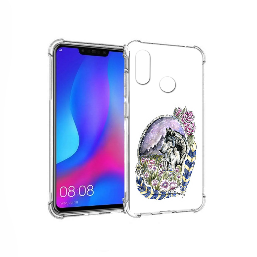 Чехол MyPads Tocco для Huawei Nova 3 нарисованный волк в цветах с перьями, Прозрачный, Tocco
Чехол MyPads Tocco для Huawei Nova 3 нарисованный волк в цветах с перьями, Прозрачный, Tocco