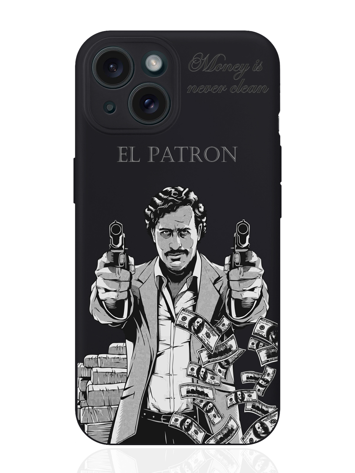 Чехол для смартфона iPhone 15 El Patron Pablo Escobar/ Пабло Эскобар силиконовый черный, Серый;черный
Чехол для смартфона iPhone 15 El Patron Pablo Escobar/ Пабло Эскобар силиконовый черный, Серый;черный