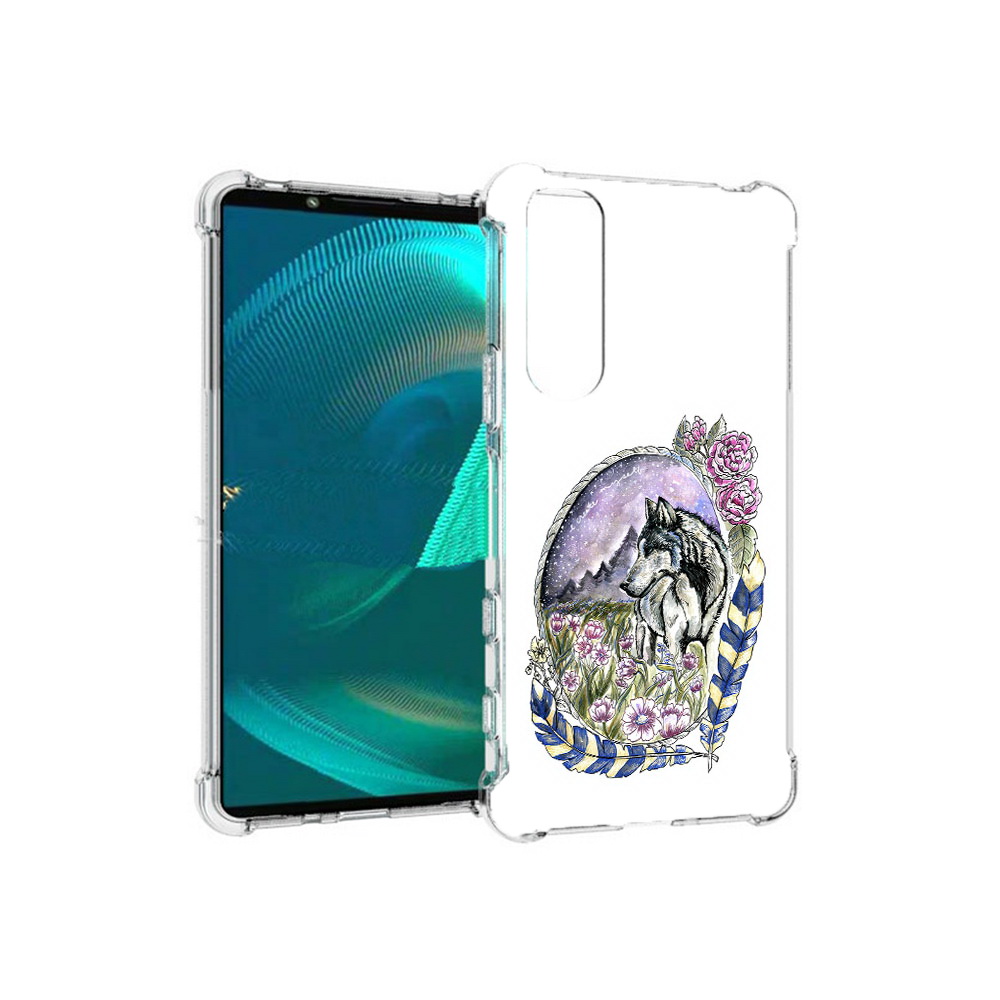 Чехол MyPads Tocco для Sony Xperia 5 III нарисованный волк в цветах с перьями, Прозрачный, Tocco
Чехол MyPads Tocco для Sony Xperia 5 III нарисованный волк в цветах с перьями, Прозрачный, Tocco