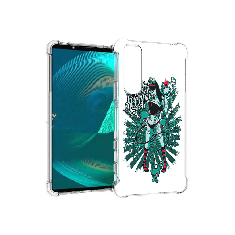 Чехол MyPads Tocco для Sony Xperia 5 III нарисованная девушка в татуировках, Прозрачный, Tocco
Чехол MyPads Tocco для Sony Xperia 5 III нарисованная девушка в татуировках, Прозрачный, Tocco