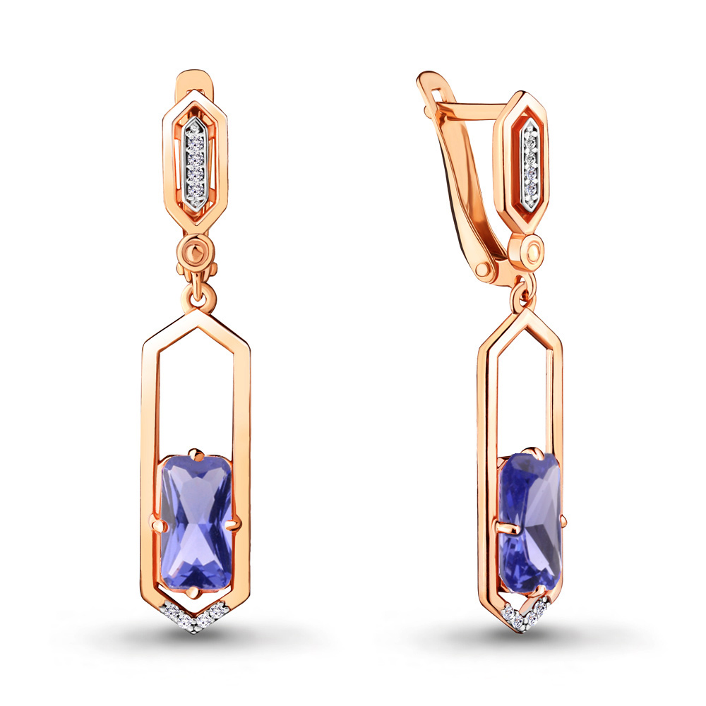 Серьги подвески из серебра с танзанитом искусственным/фианитом Aquamarine 47164603А, 47164603А_925_з
Серьги подвески из серебра с танзанитом искусственным/фианитом Aquamarine 47164603А, 47164603А_925_з