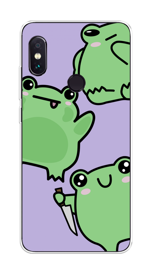 Чехол на Xiaomi Redmi Note 5/Note 5 Pro "Опасные лягушата", Фиолетовый;зеленый;черный, 32750-1
Чехол на Xiaomi Redmi Note 5/Note 5 Pro "Опасные лягушата", Фиолетовый;зеленый;черный, 32750-1