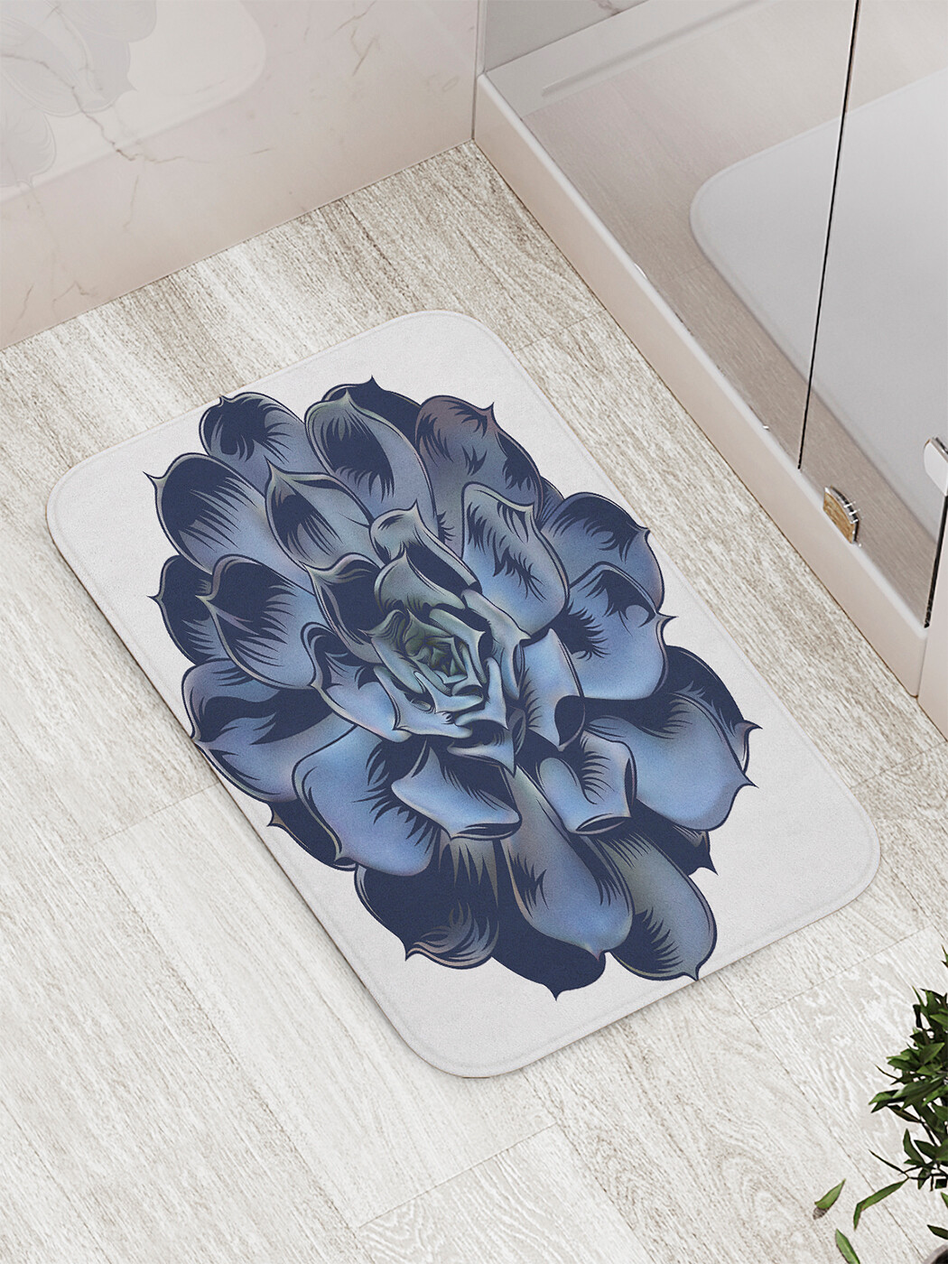 Коврик противоскользящий JoyArty "Толстянка в монохроме" для ванной,сауны,бассейна,77х52см, Толстянка в монохроме 
Коврик противоскользящий JoyArty "Толстянка в монохроме" для ванной,сауны,бассейна,77х52см, Толстянка в монохроме